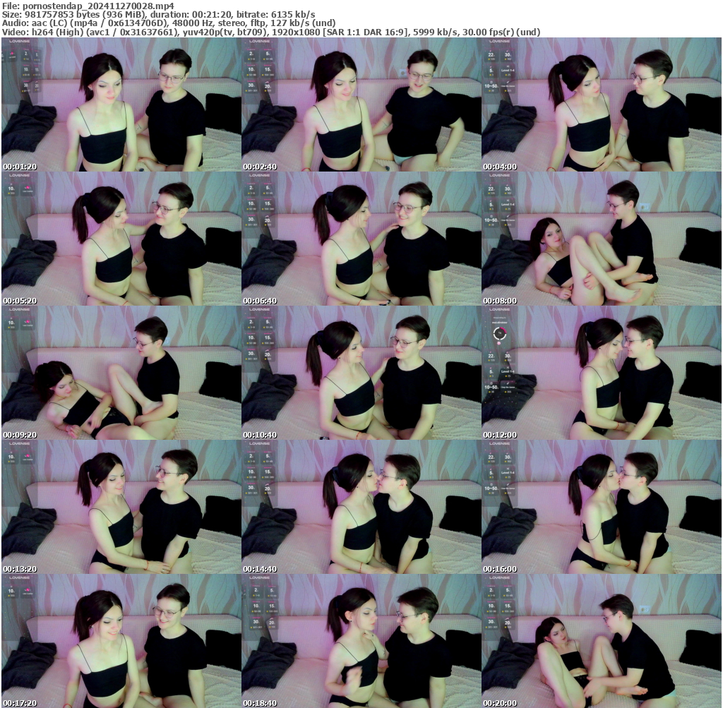 Preview thumb from pornostendap on 2024-11-27 @ bongacams