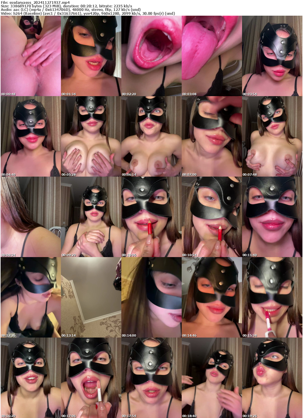 Preview thumb from sssdaryasss on 2024-11-27 @ bongacams