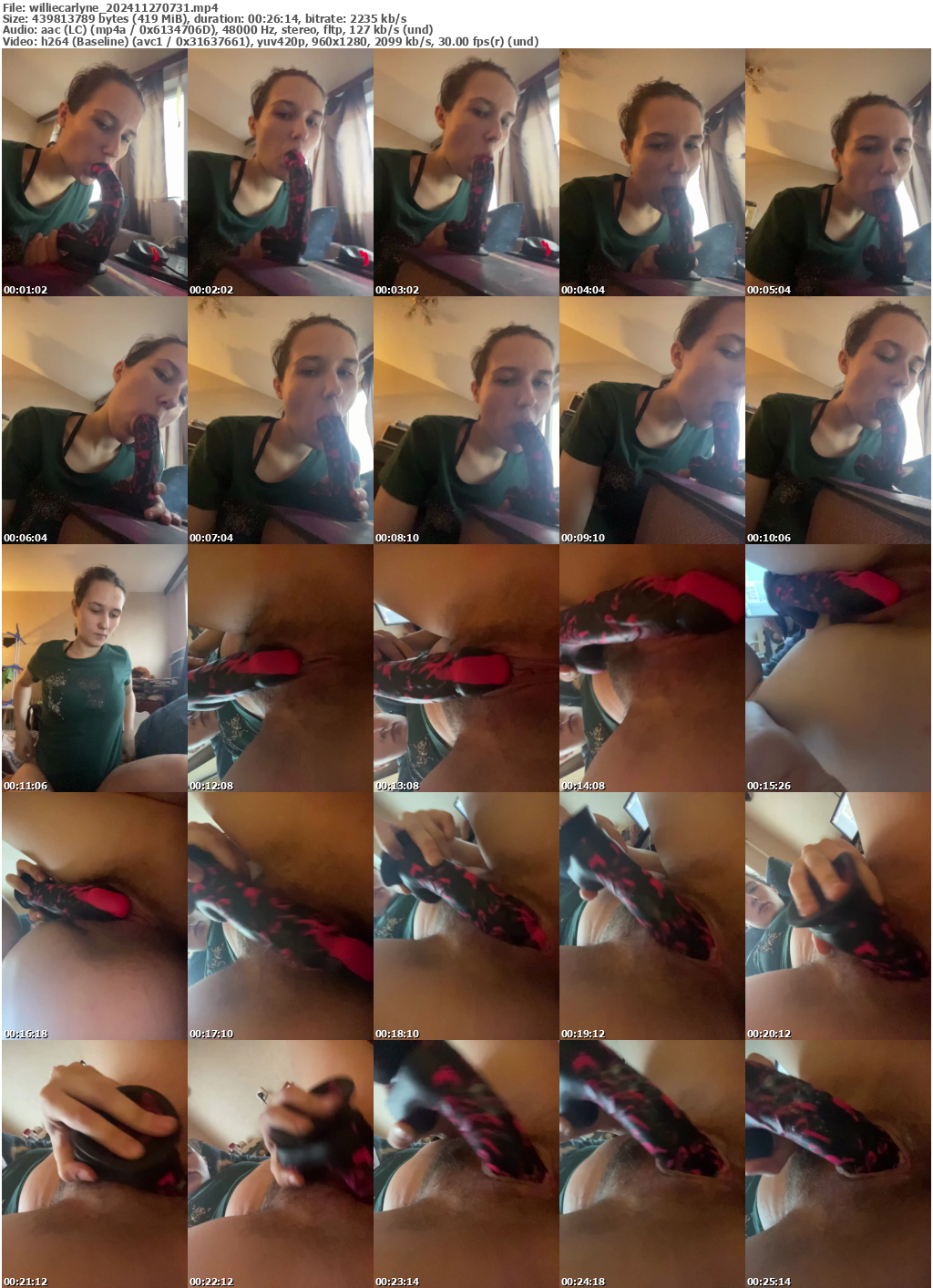 Preview thumb from williecarlyne on 2024-11-27 @ bongacams