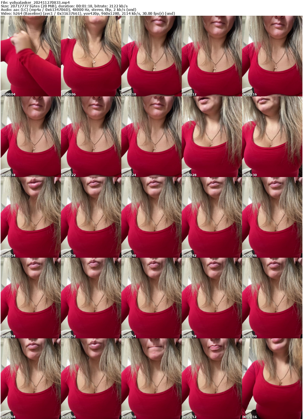 Preview thumb from yuliyalasker on 2024-11-27 @ bongacams