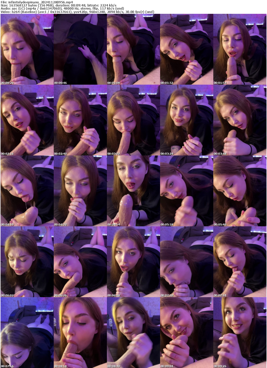 Preview thumb from infinitelydeepinyou on 2024-11-28 @ bongacams