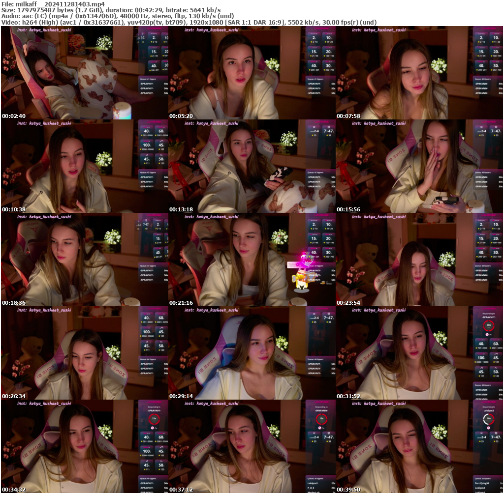 Preview thumb from milkaff_ on 2024-11-28 @ bongacams