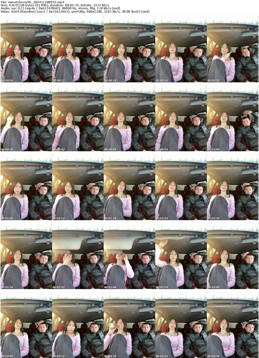 Preview thumb from sweetcherry96 on 2024-11-28 @ bongacams