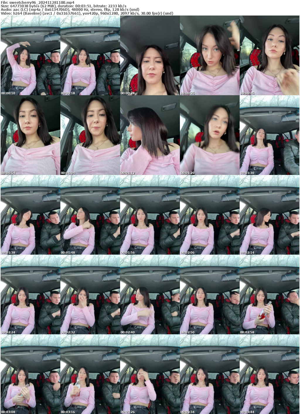 Preview thumb from sweetcherry96 on 2024-11-28 @ bongacams