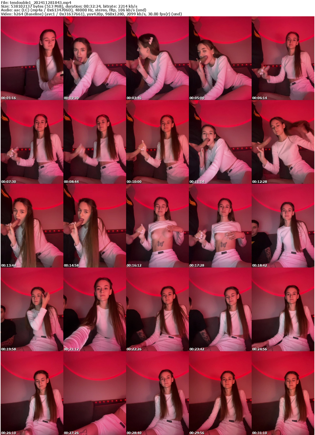 Preview thumb from tendouble1 on 2024-11-28 @ bongacams