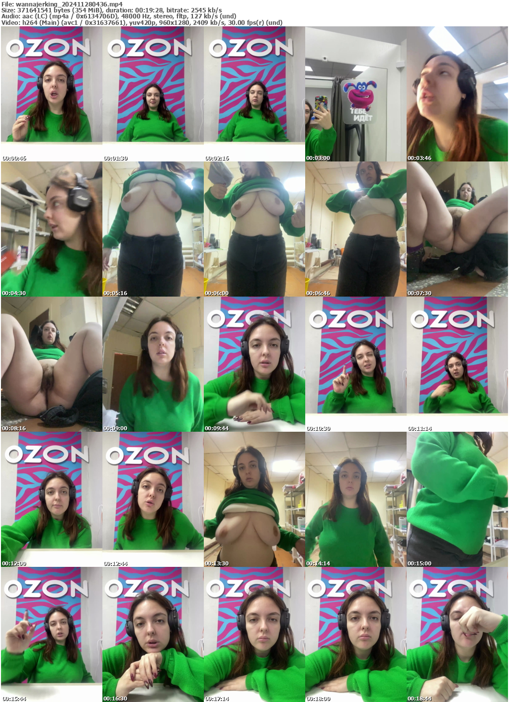 Preview thumb from wannajerking on 2024-11-28 @ bongacams