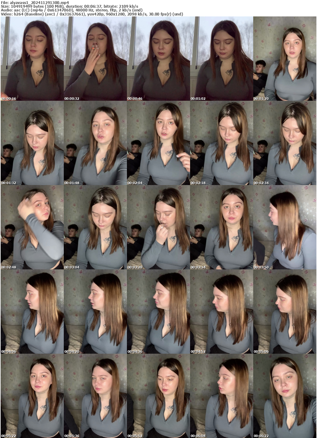 Preview thumb from alyavass1 on 2024-11-29 @ bongacams