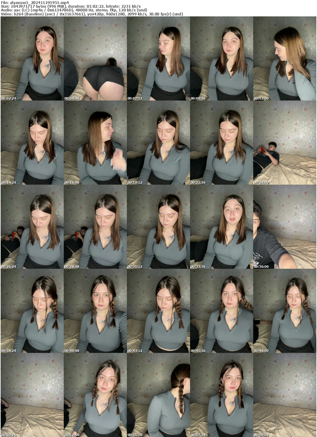 Preview thumb from alyavass1 on 2024-11-29 @ bongacams