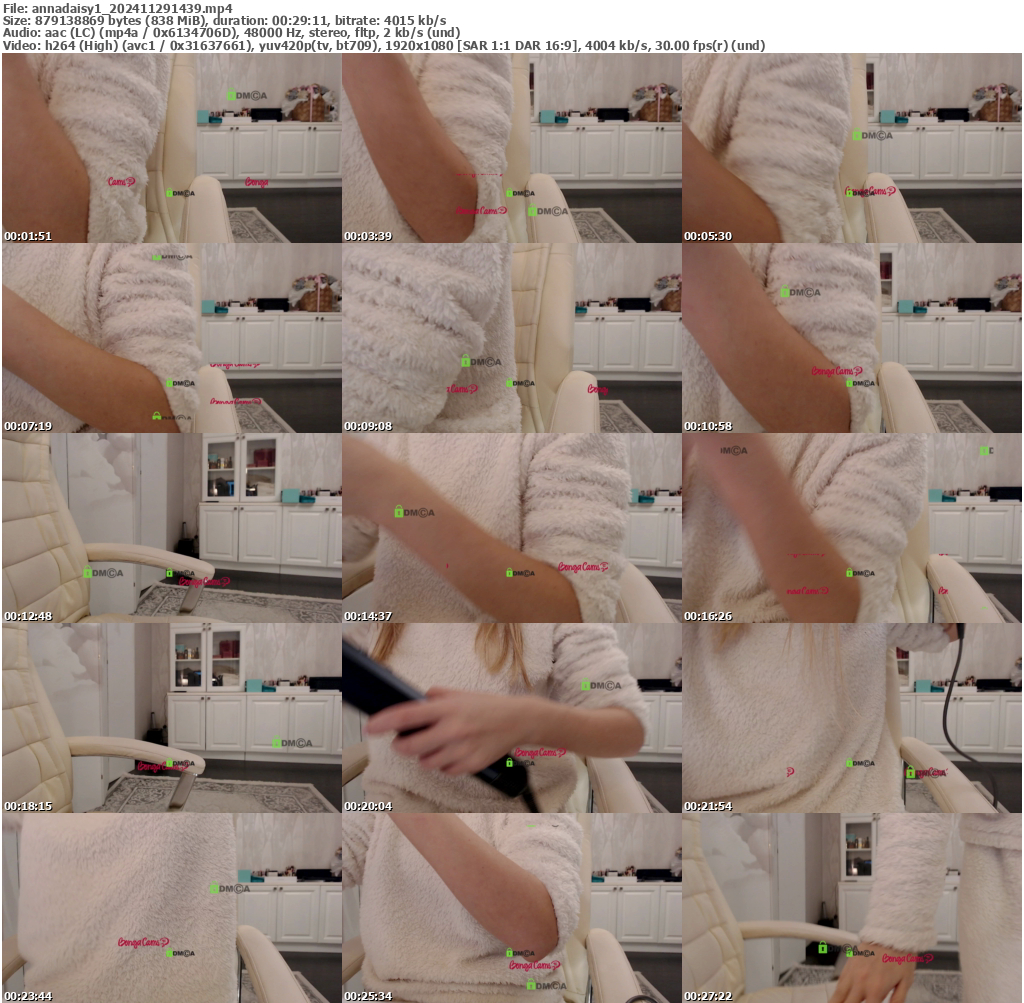 Preview thumb from annadaisy1 on 2024-11-29 @ bongacams