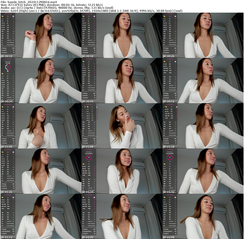 Preview thumb from bambi_bitch on 2024-11-29 @ bongacams