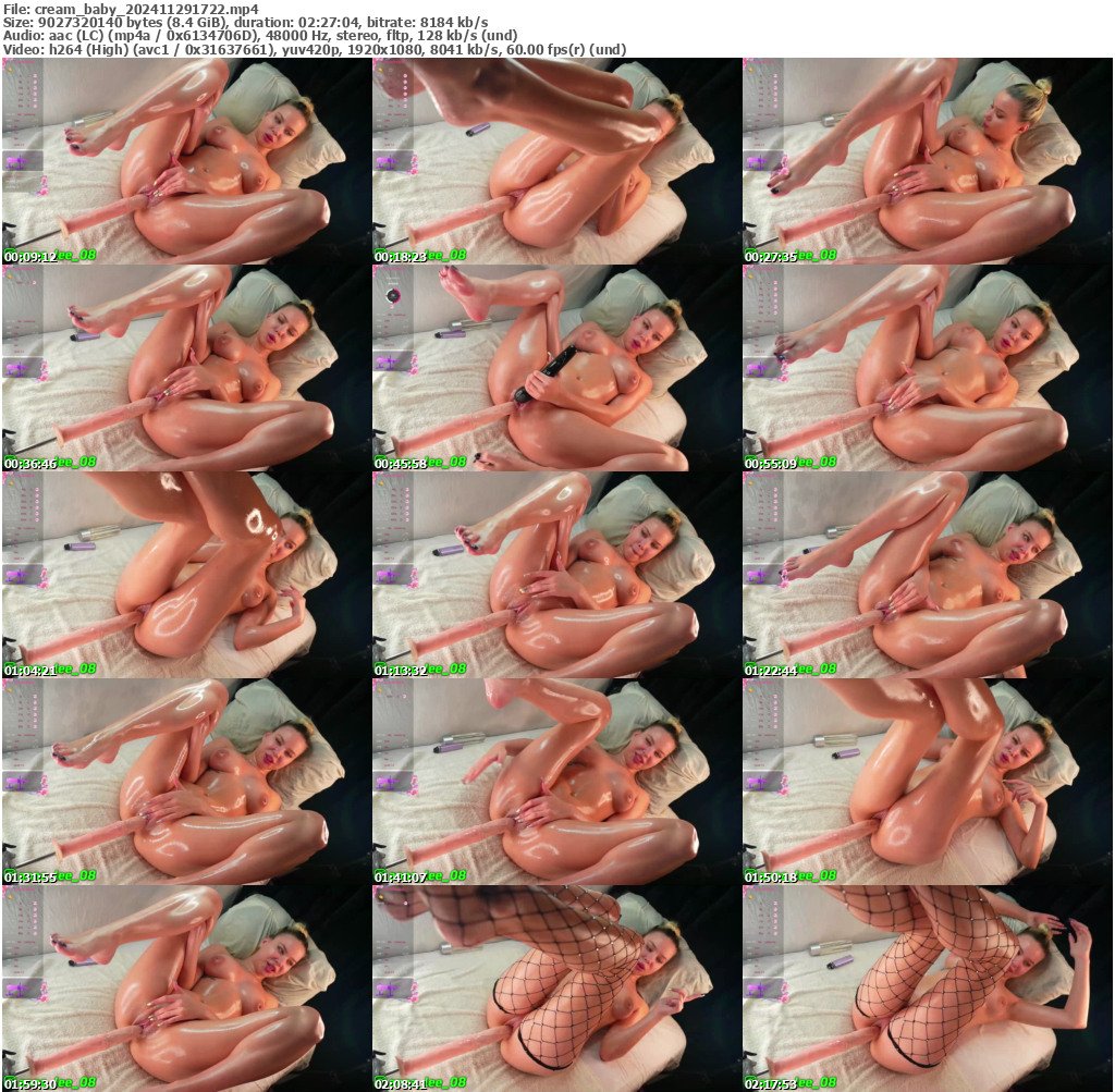 Preview thumb from cream_baby on 2024-11-29 @ bongacams