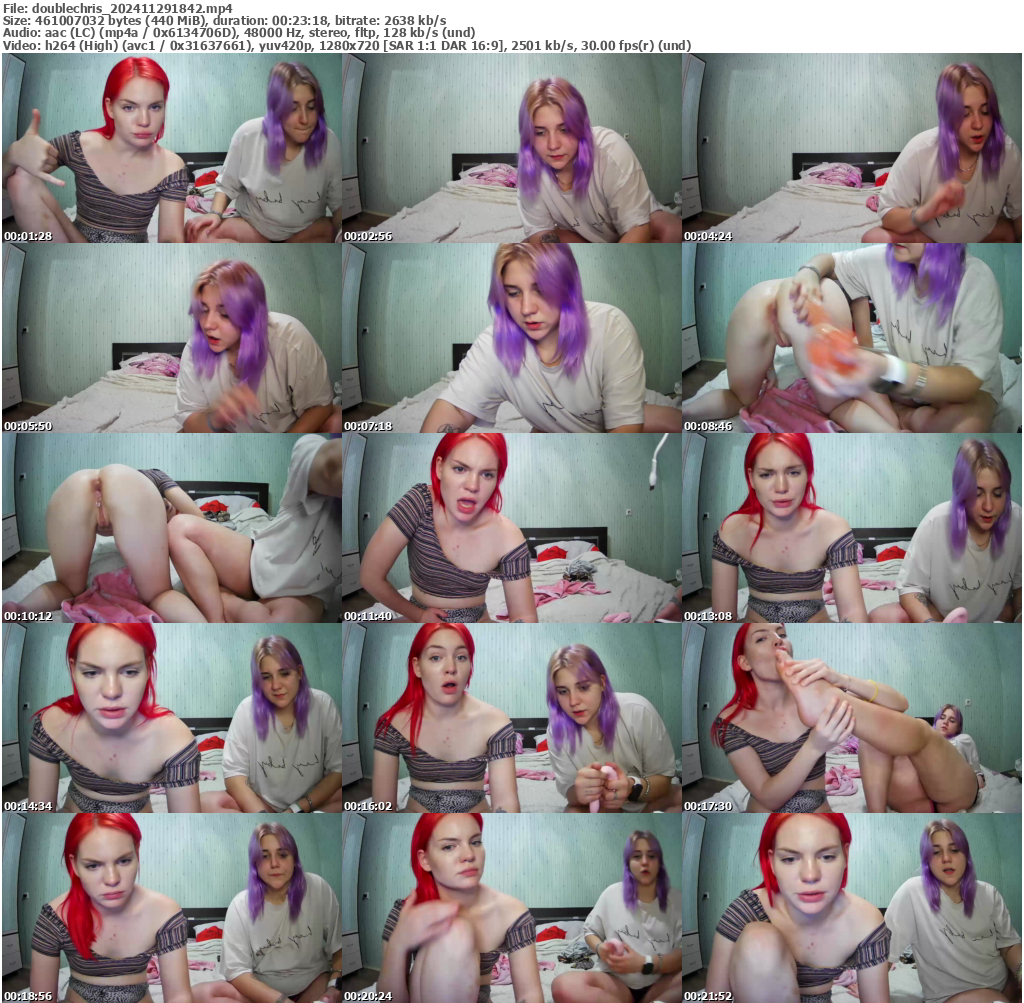 Preview thumb from doublechris on 2024-11-29 @ bongacams