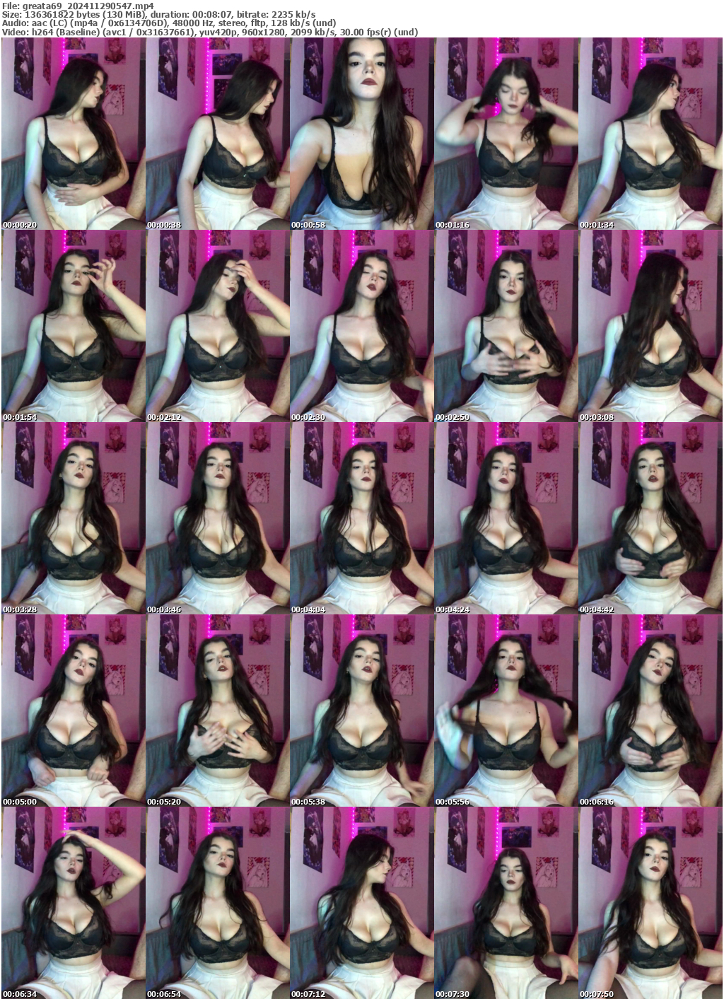 Preview thumb from greata69 on 2024-11-29 @ bongacams