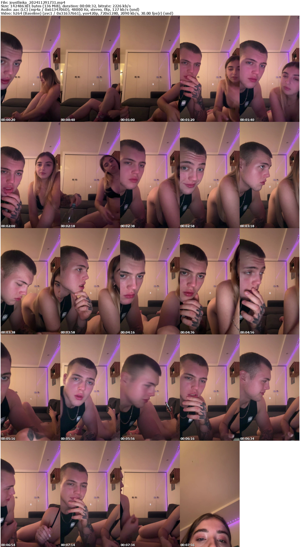 Preview thumb from joystlinka on 2024-11-29 @ bongacams