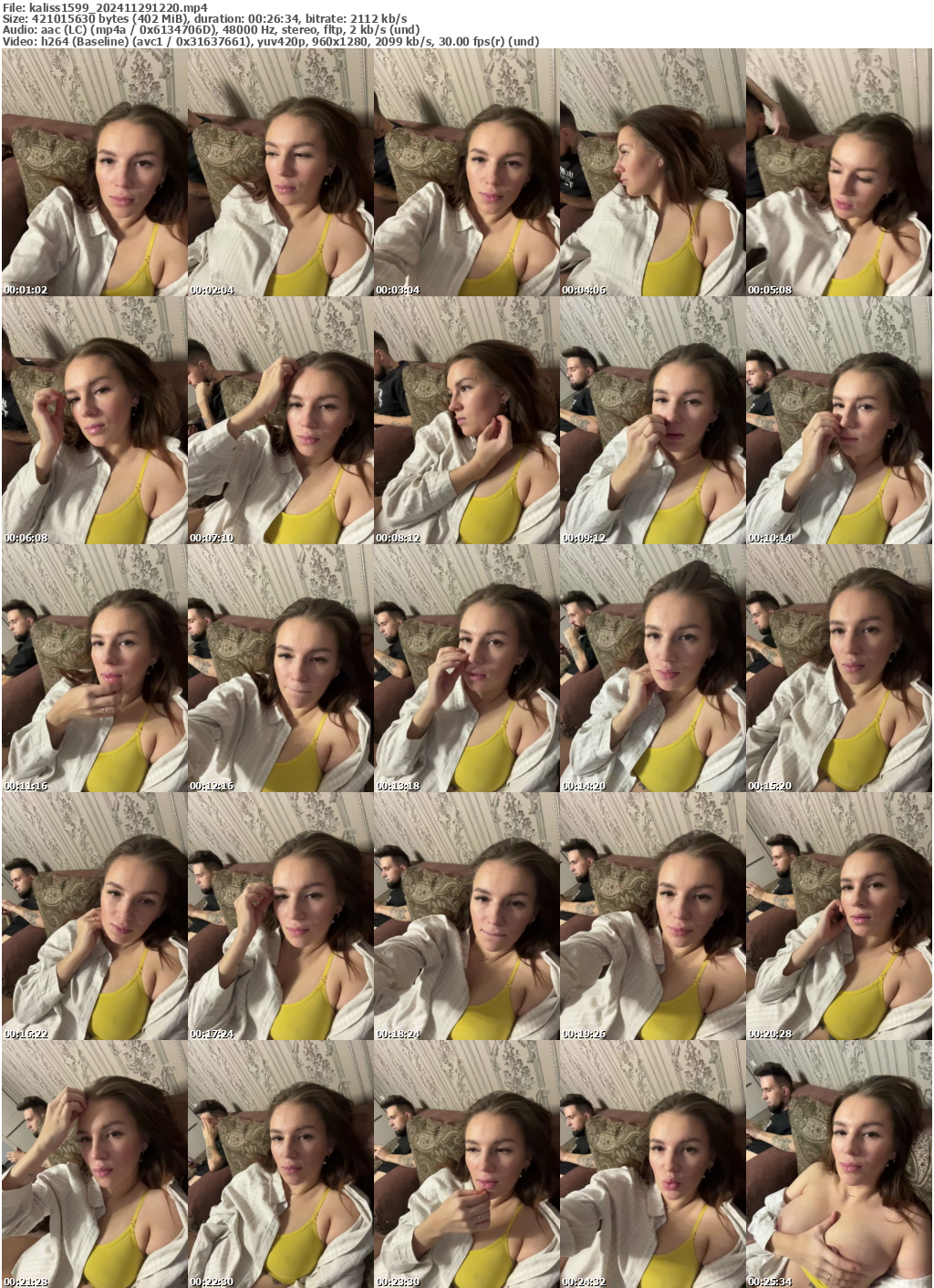 Preview thumb from kaliss1599 on 2024-11-29 @ bongacams