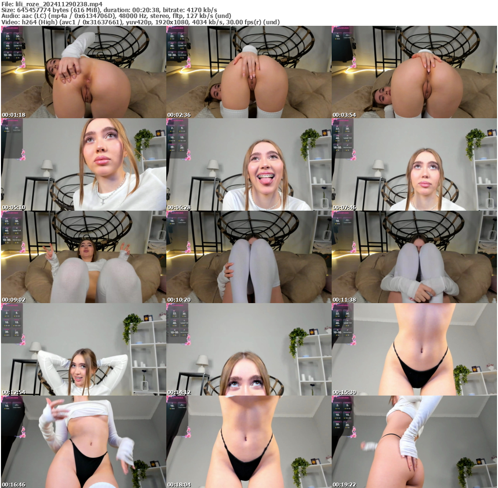 Preview thumb from lili_roze on 2024-11-29 @ bongacams