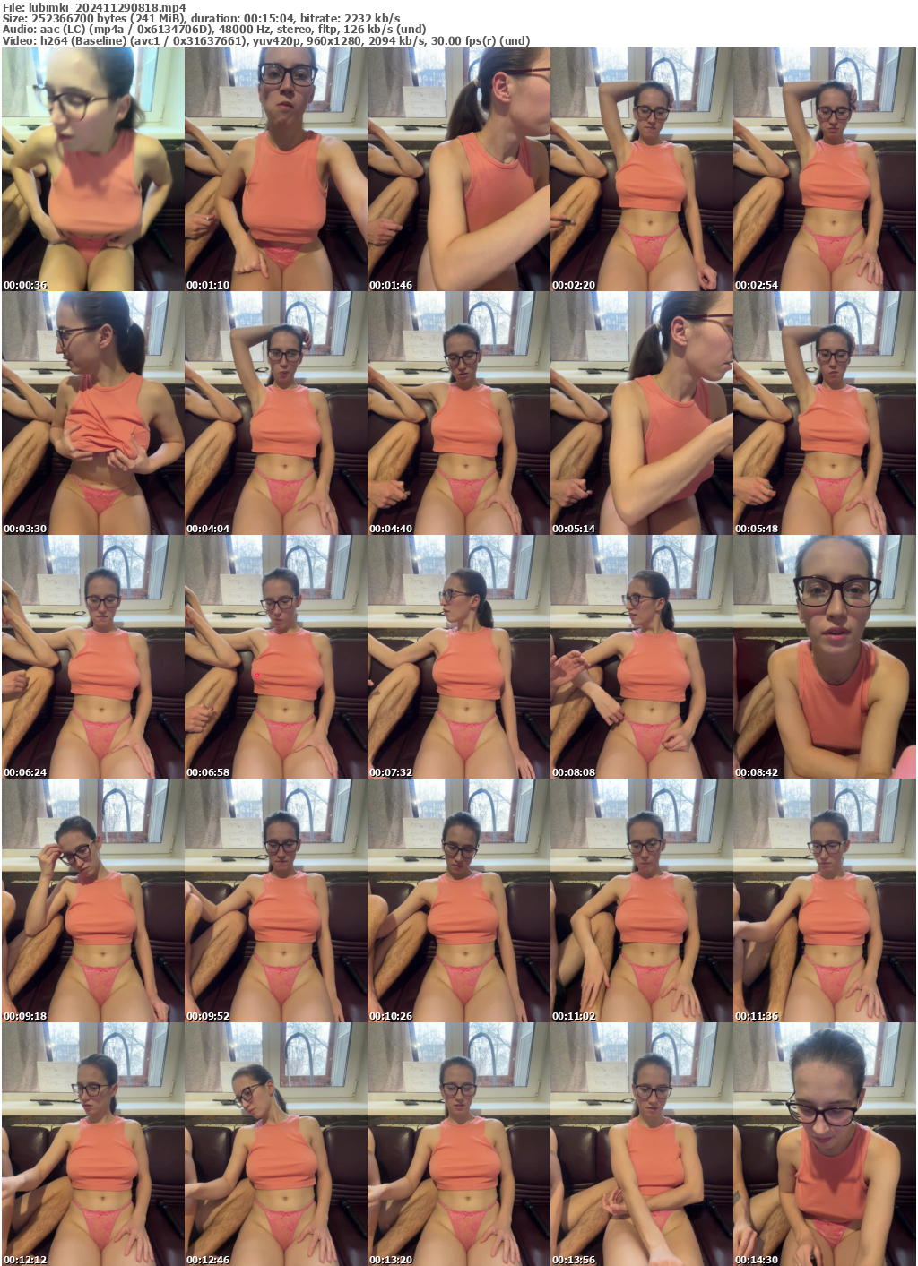 Preview thumb from lubimki on 2024-11-29 @ bongacams