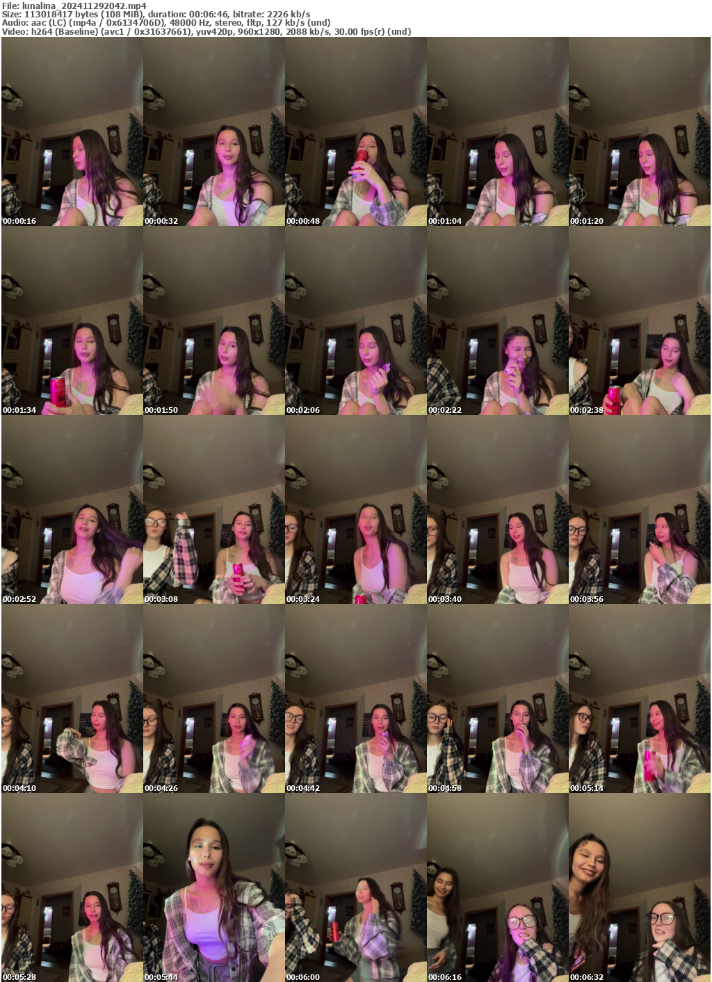 Preview thumb from lunalina on 2024-11-29 @ bongacams