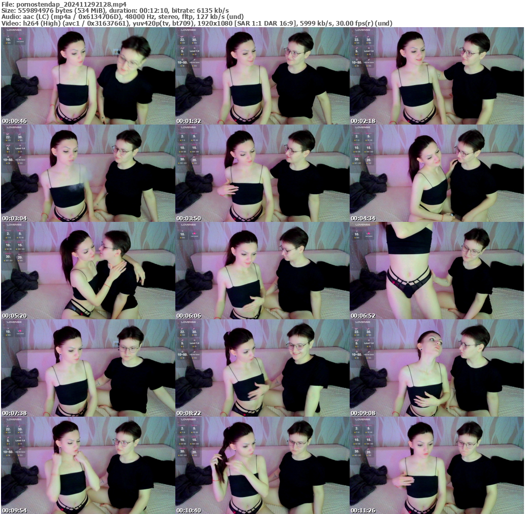 Preview thumb from pornostendap on 2024-11-29 @ bongacams