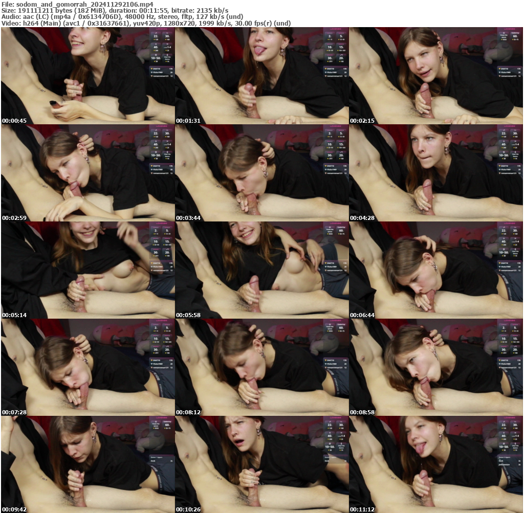 Preview thumb from sodom_and_gomorrah on 2024-11-29 @ bongacams