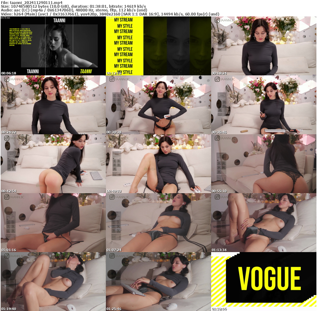 Preview thumb from taanni on 2024-11-29 @ bongacams