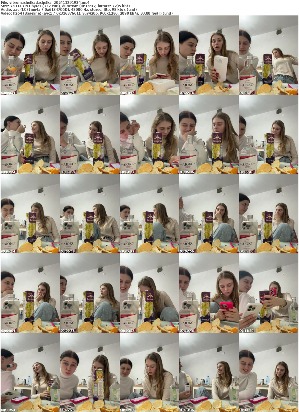 Preview thumb from vibromashulkadashulka on 2024-11-29 @ bongacams