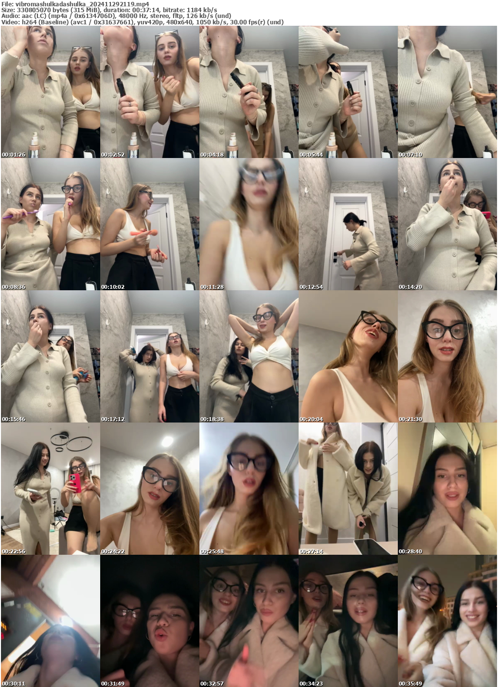 Preview thumb from vibromashulkadashulka on 2024-11-29 @ bongacams