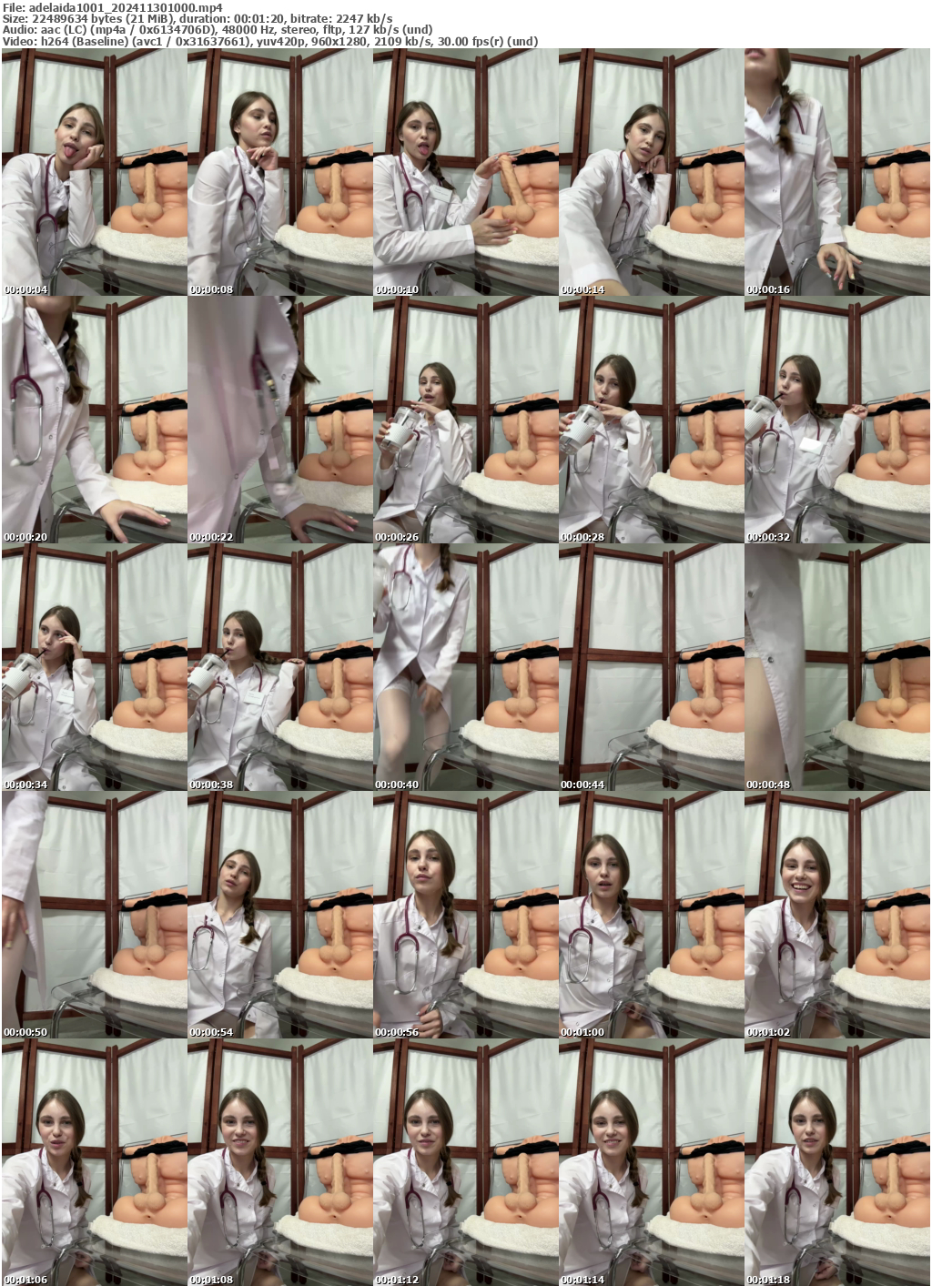 Preview thumb from adelaida1001 on 2024-11-30 @ bongacams