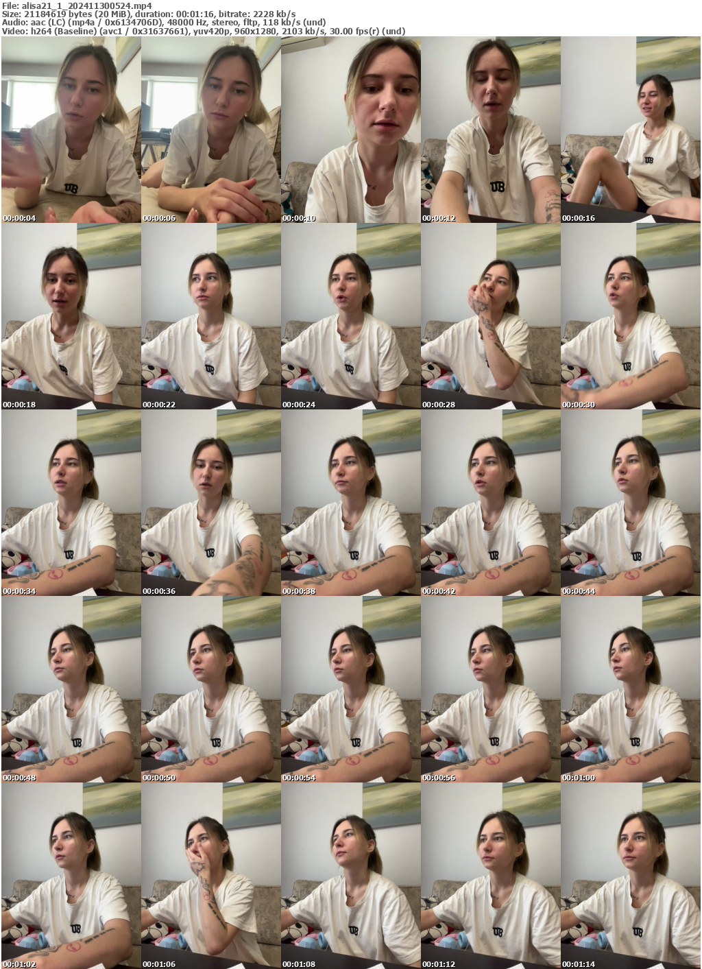 Preview thumb from alisa21_1 on 2024-11-30 @ bongacams