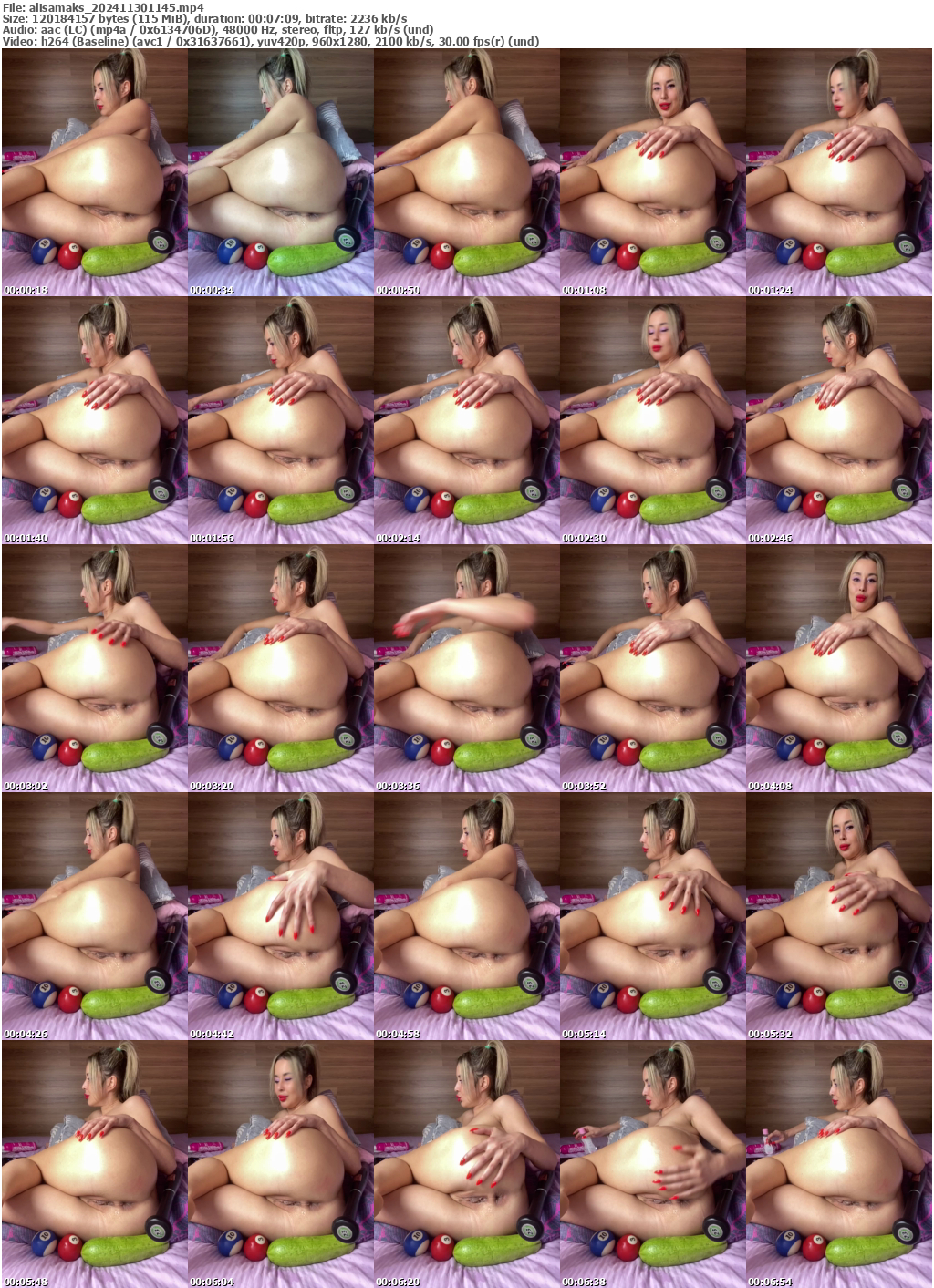 Preview thumb from alisamaks on 2024-11-30 @ bongacams