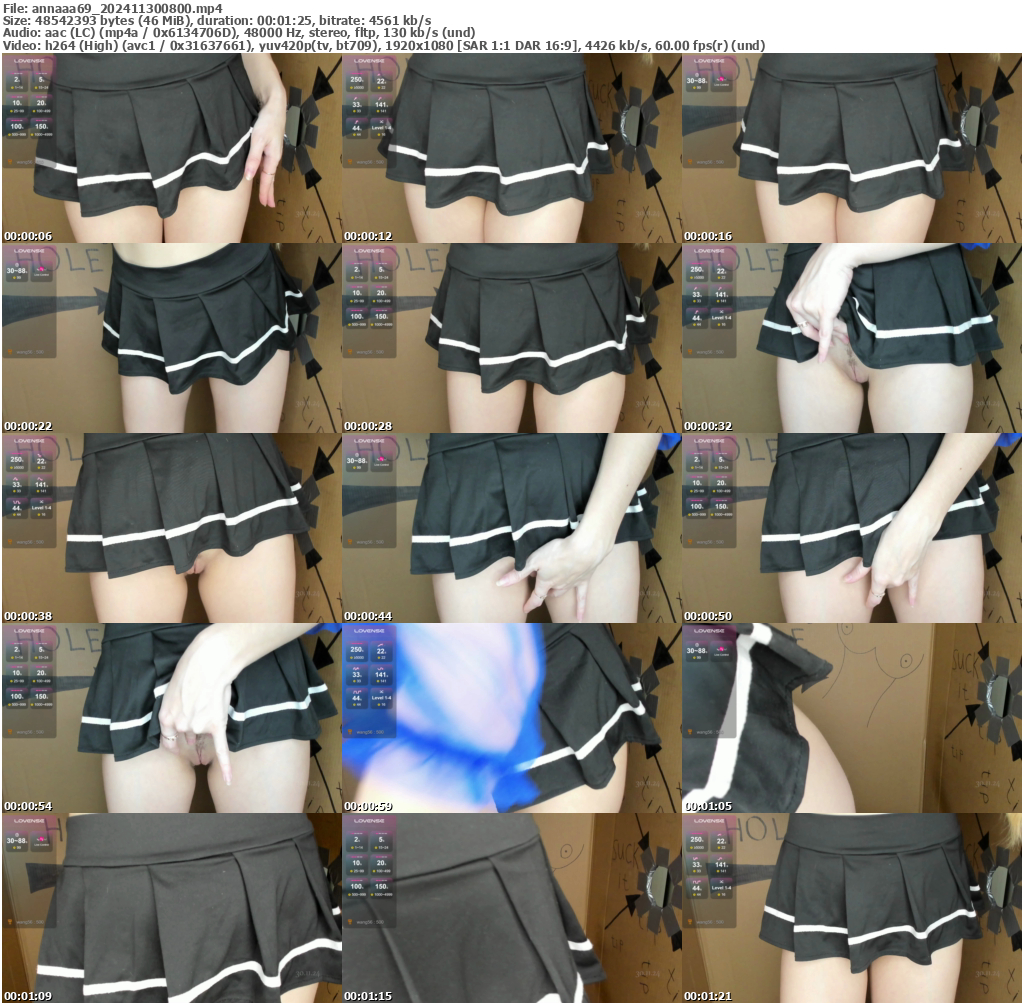 Preview thumb from annaaa69 on 2024-11-30 @ bongacams