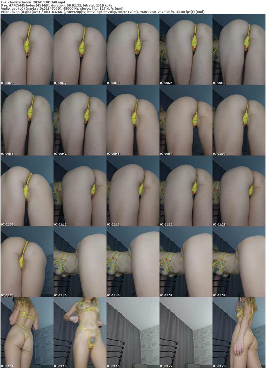 Preview thumb from charlizetheron on 2024-11-30 @ bongacams