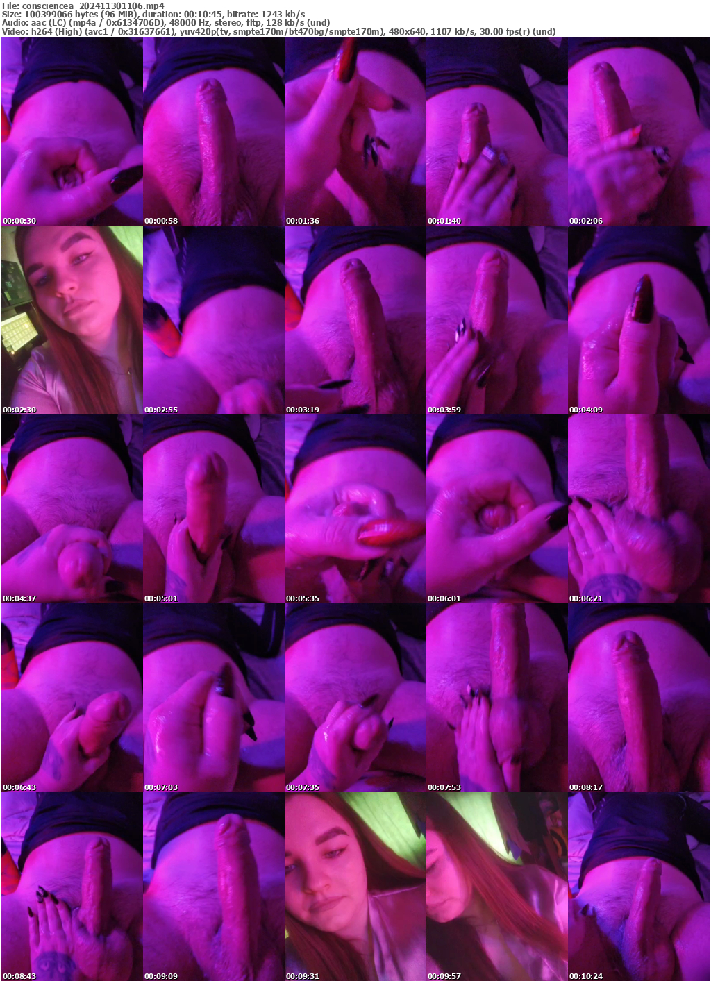 Preview thumb from consciencea on 2024-11-30 @ bongacams