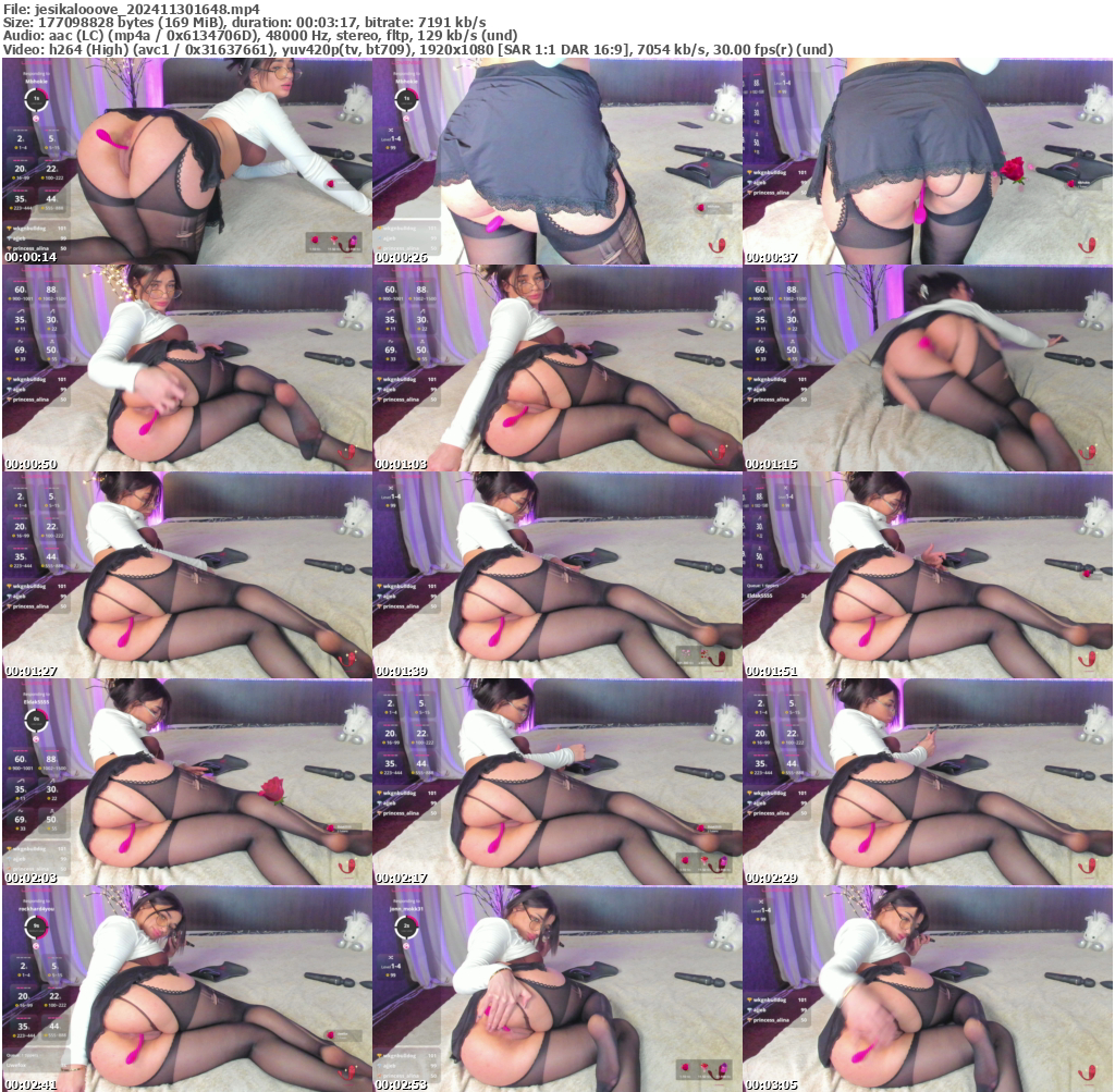 Preview thumb from jesikalooove on 2024-11-30 @ bongacams