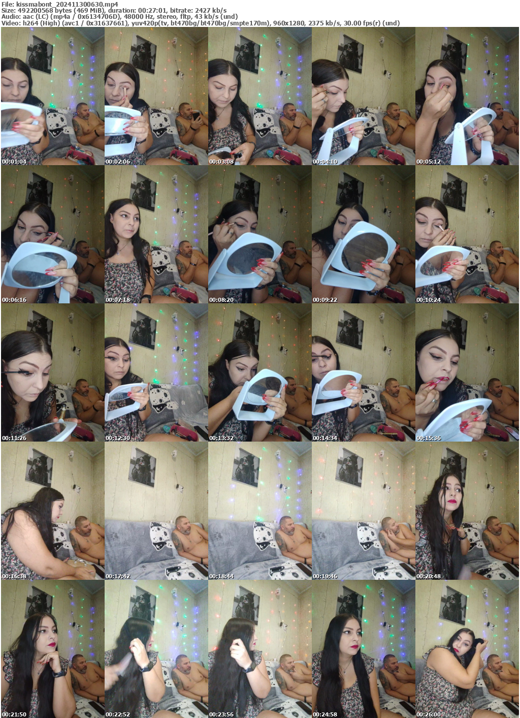 Preview thumb from kissmabont on 2024-11-30 @ bongacams