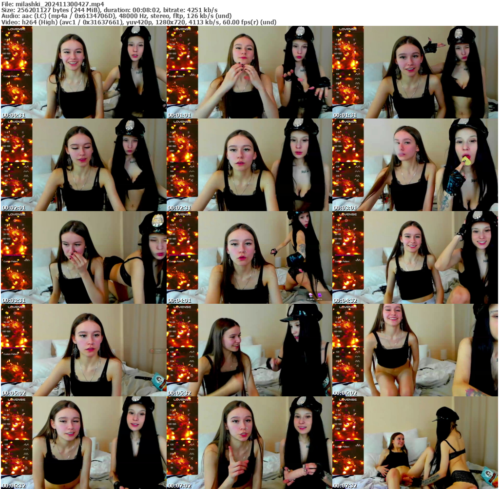 Preview thumb from milashki on 2024-11-30 @ bongacams