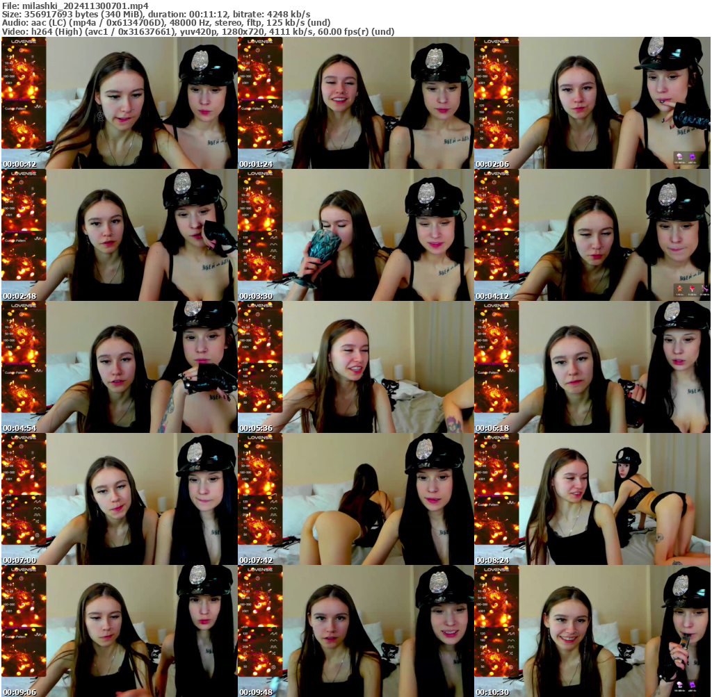 Preview thumb from milashki on 2024-11-30 @ bongacams