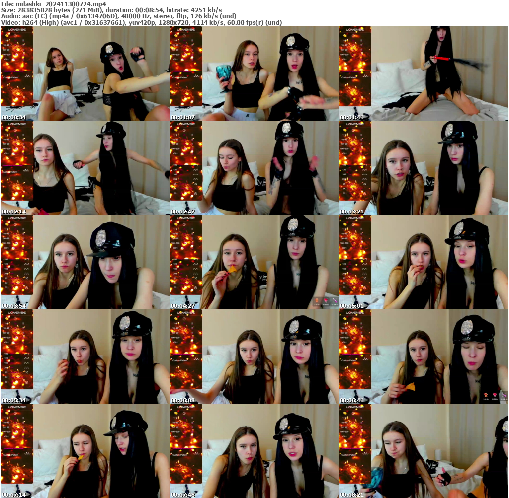 Preview thumb from milashki on 2024-11-30 @ bongacams