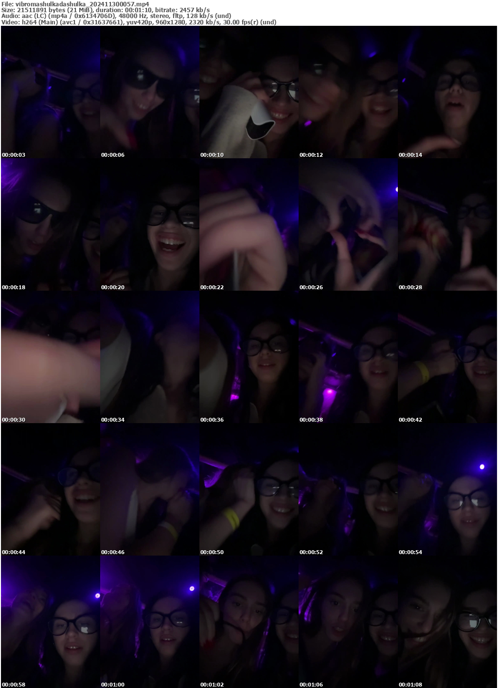 Preview thumb from vibromashulkadashulka on 2024-11-30 @ bongacams