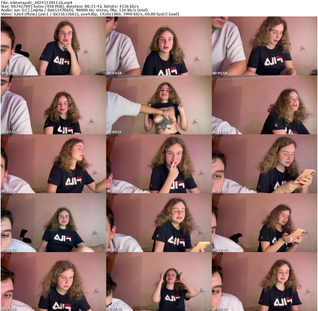 Preview thumb from viktoriaastr on 2024-11-30 @ bongacams