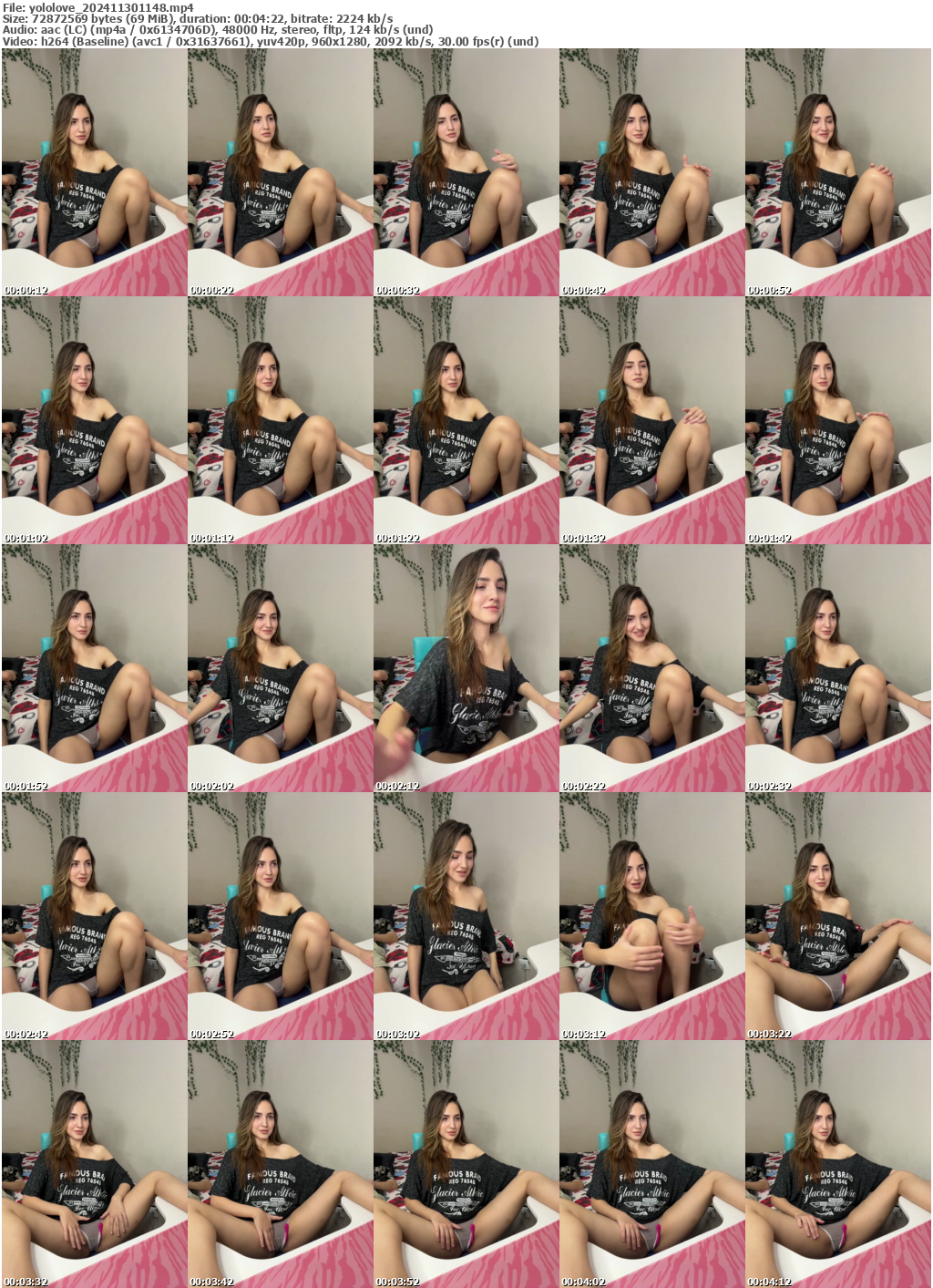 Preview thumb from yololove on 2024-11-30 @ bongacams