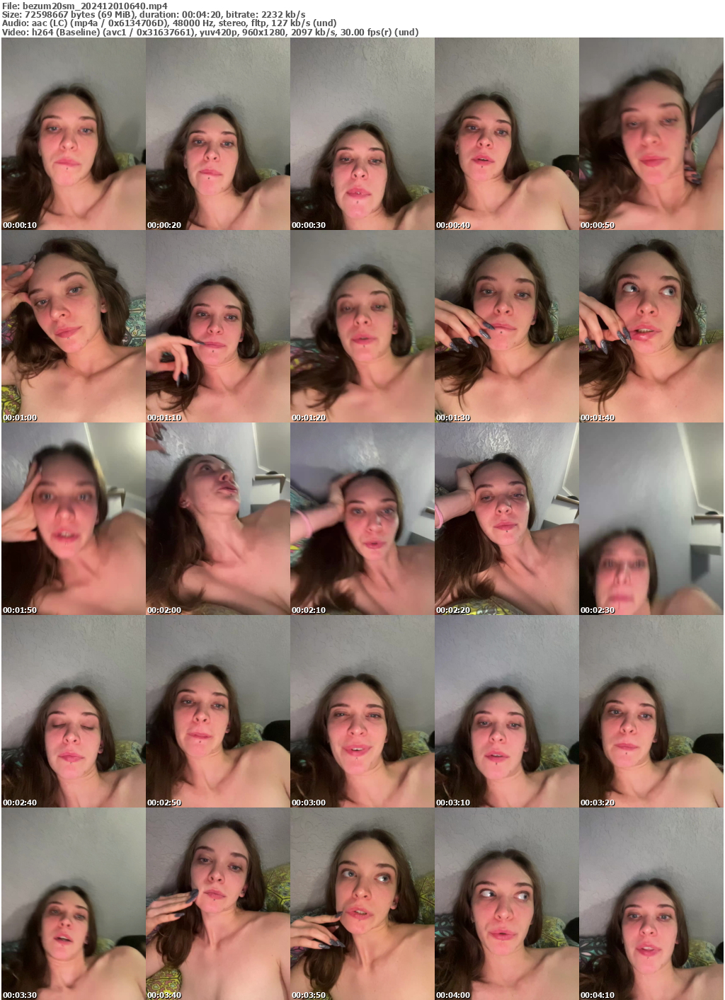 Preview thumb from bezum20sm on 2024-12-01 @ bongacams