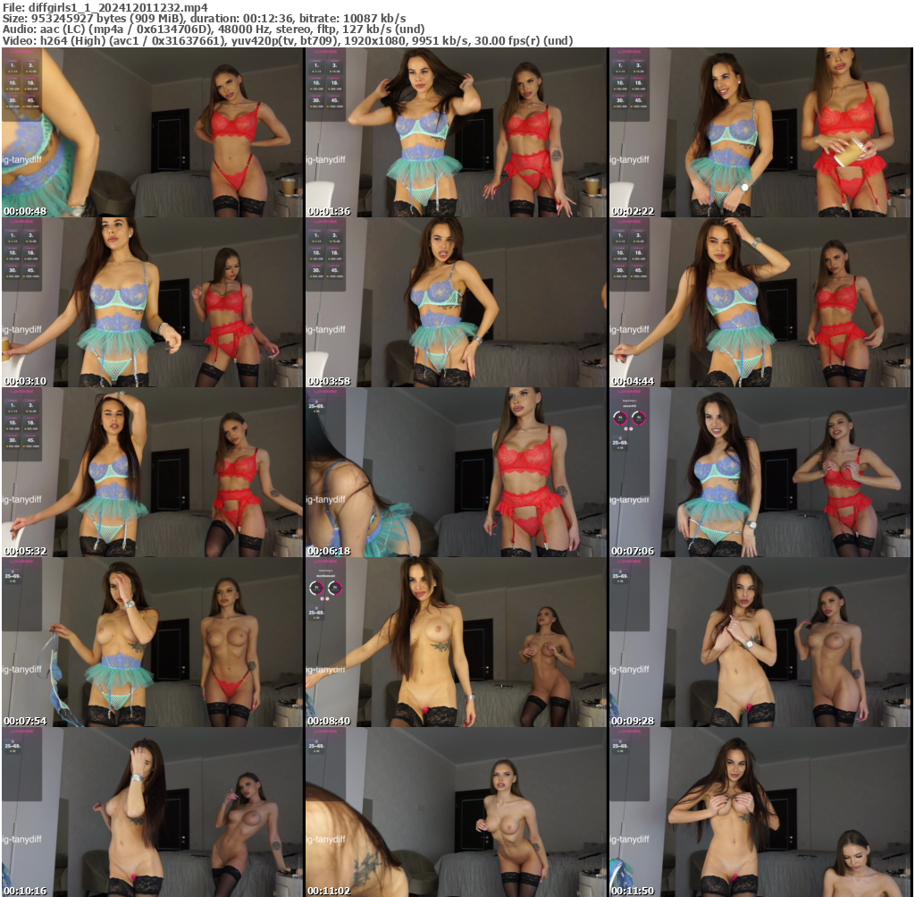 Preview thumb from diffgirls1_1 on 2024-12-01 @ bongacams