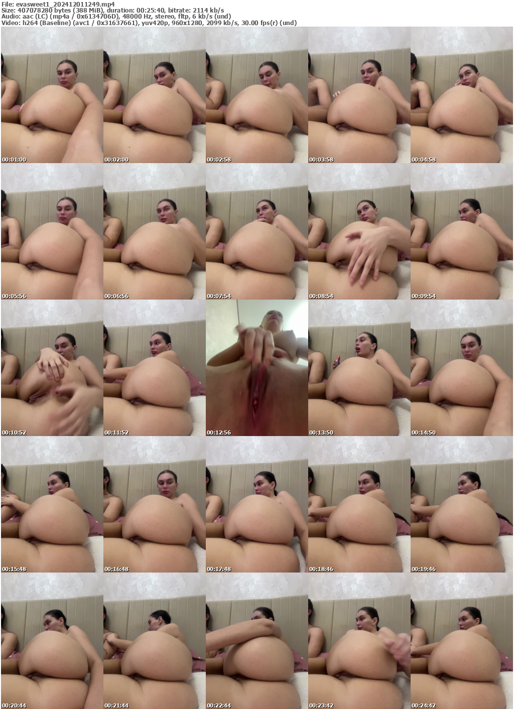 Preview thumb from evasweet1 on 2024-12-01 @ bongacams