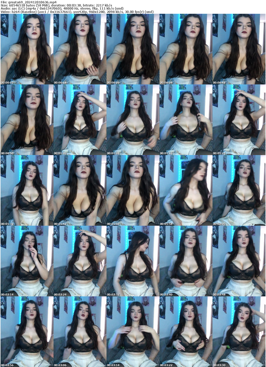 Preview thumb from greata69 on 2024-12-01 @ bongacams