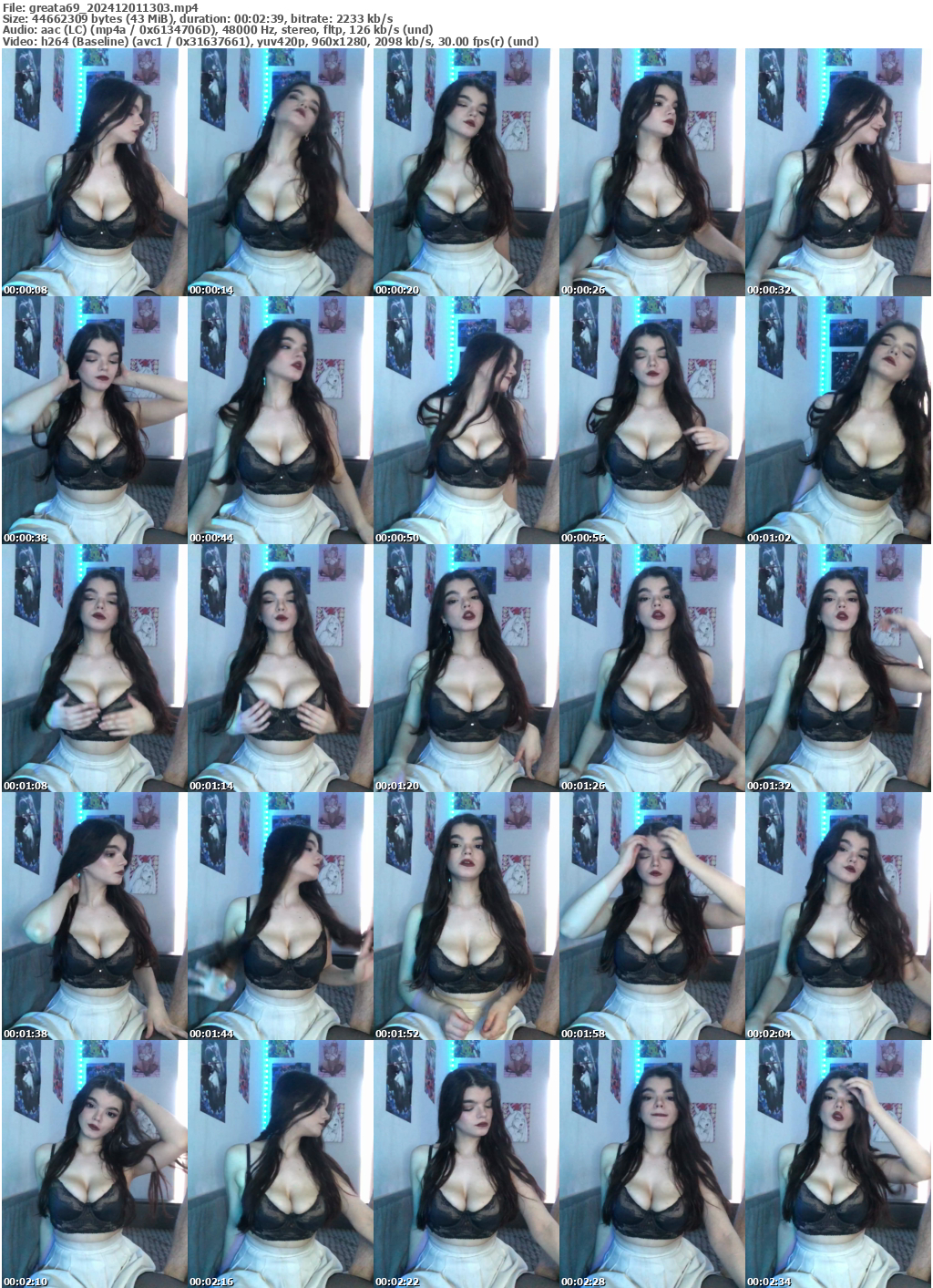 Preview thumb from greata69 on 2024-12-01 @ bongacams