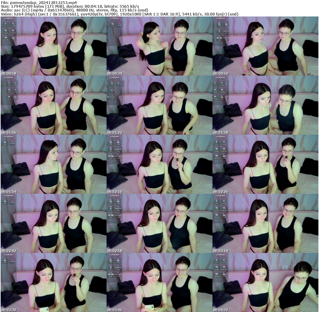 Preview thumb from pornostendap on 2024-12-01 @ bongacams