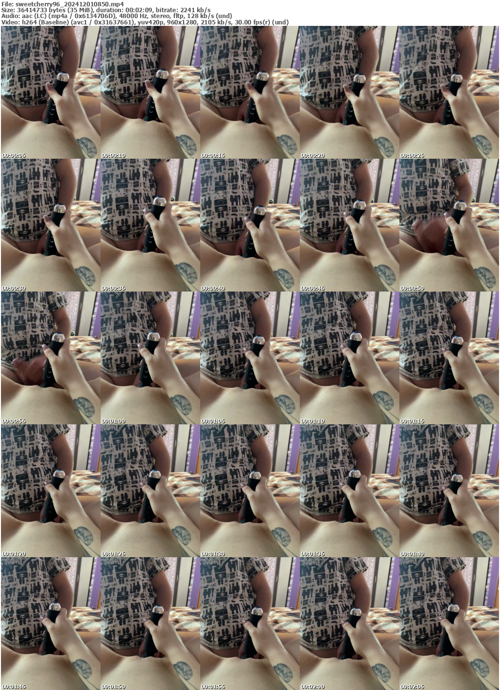 Preview thumb from sweetcherry96 on 2024-12-01 @ bongacams