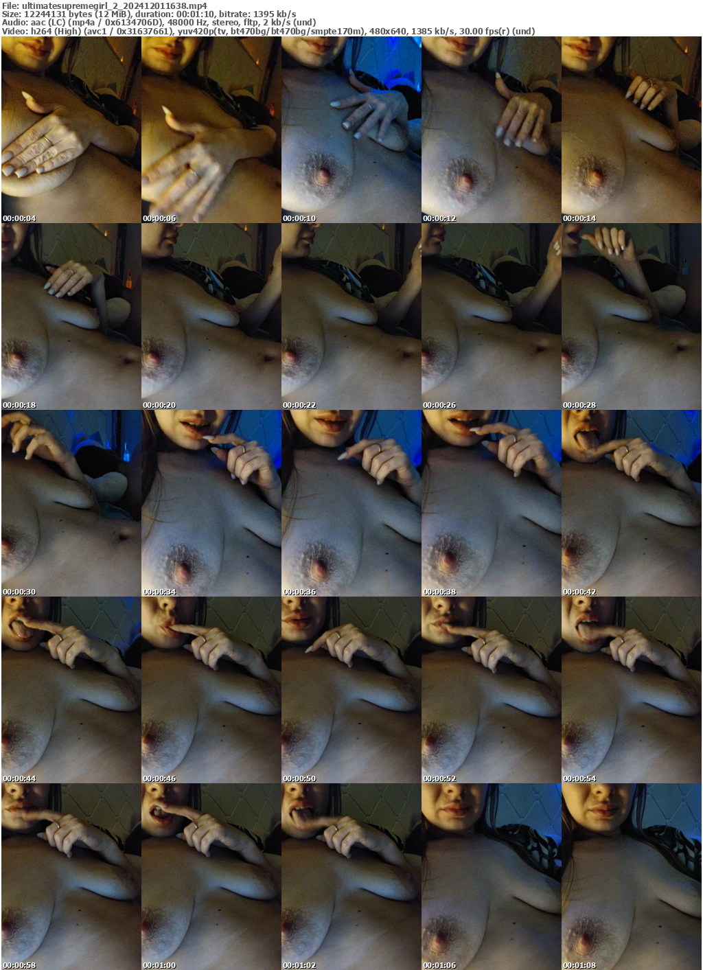 Preview thumb from ultimatesupremegirl_2 on 2024-12-01 @ bongacams