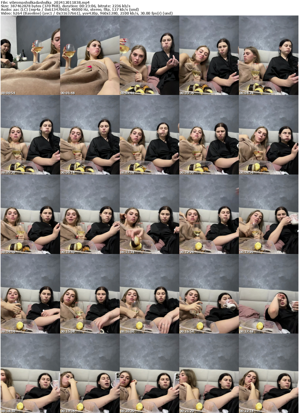 Preview thumb from vibromashulkadashulka on 2024-12-01 @ bongacams